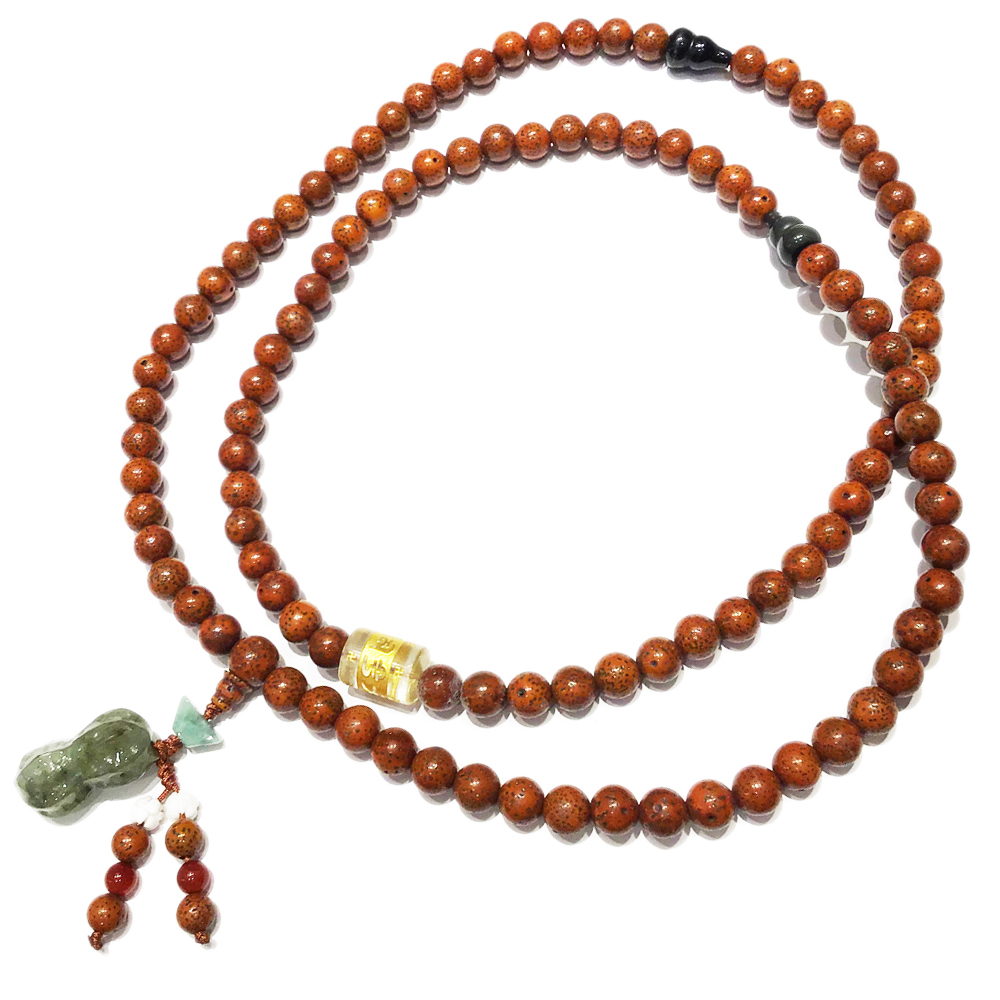 玉花生&老星月菩提108念珠9mm【十方】129969