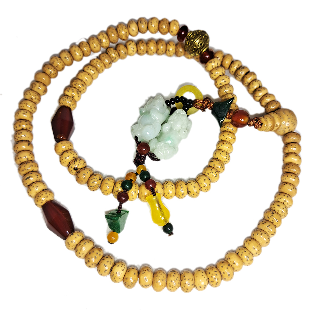 招財貔貅&星月菩提108念珠4*6mm【十方】130012