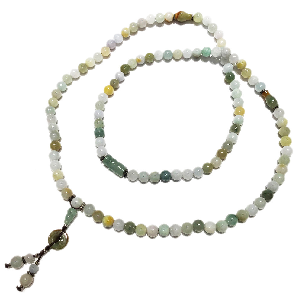 三彩玉108念珠8mm【十方】134967