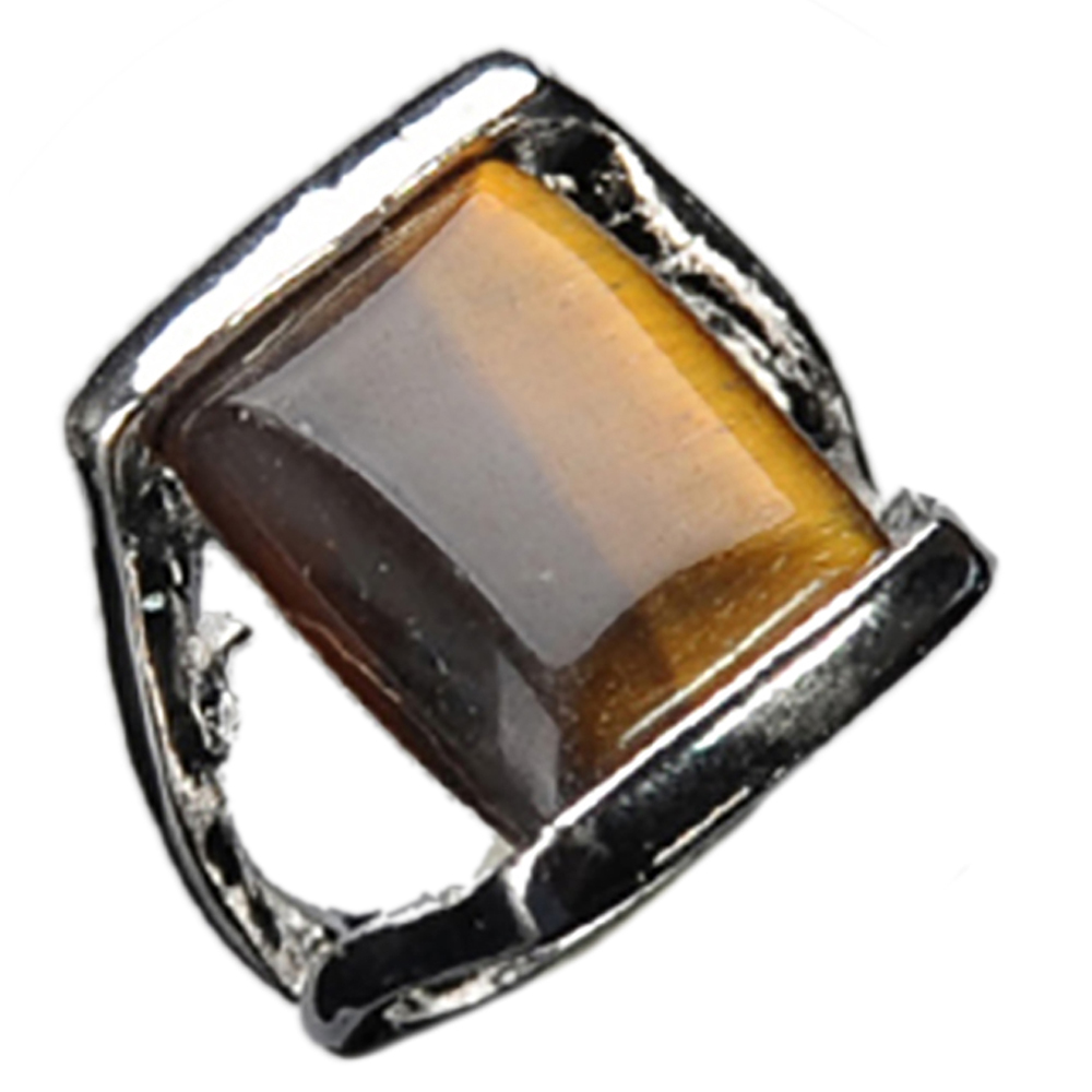 虎眼石{招財}戒指【十方】136319