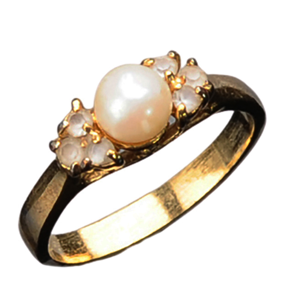 珍珠{吉祥}戒指【十方】136264