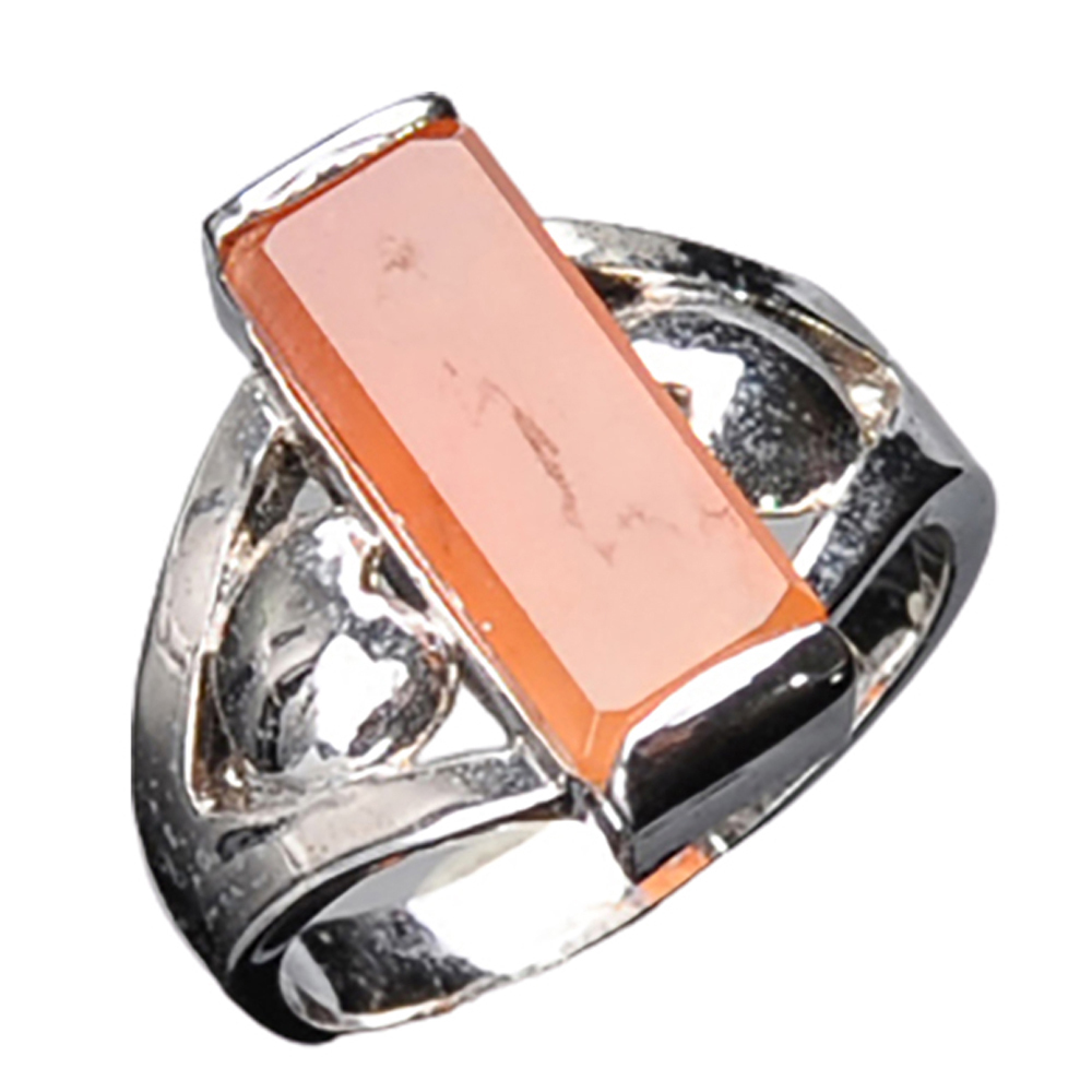 紅兔毛髮晶戒只 17 mm【十方】136274