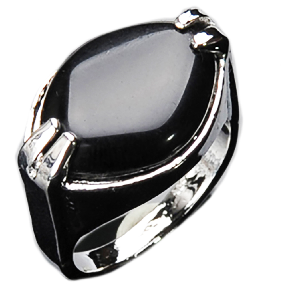 黑玉髓{防小人}戒只19mm【十方】136307