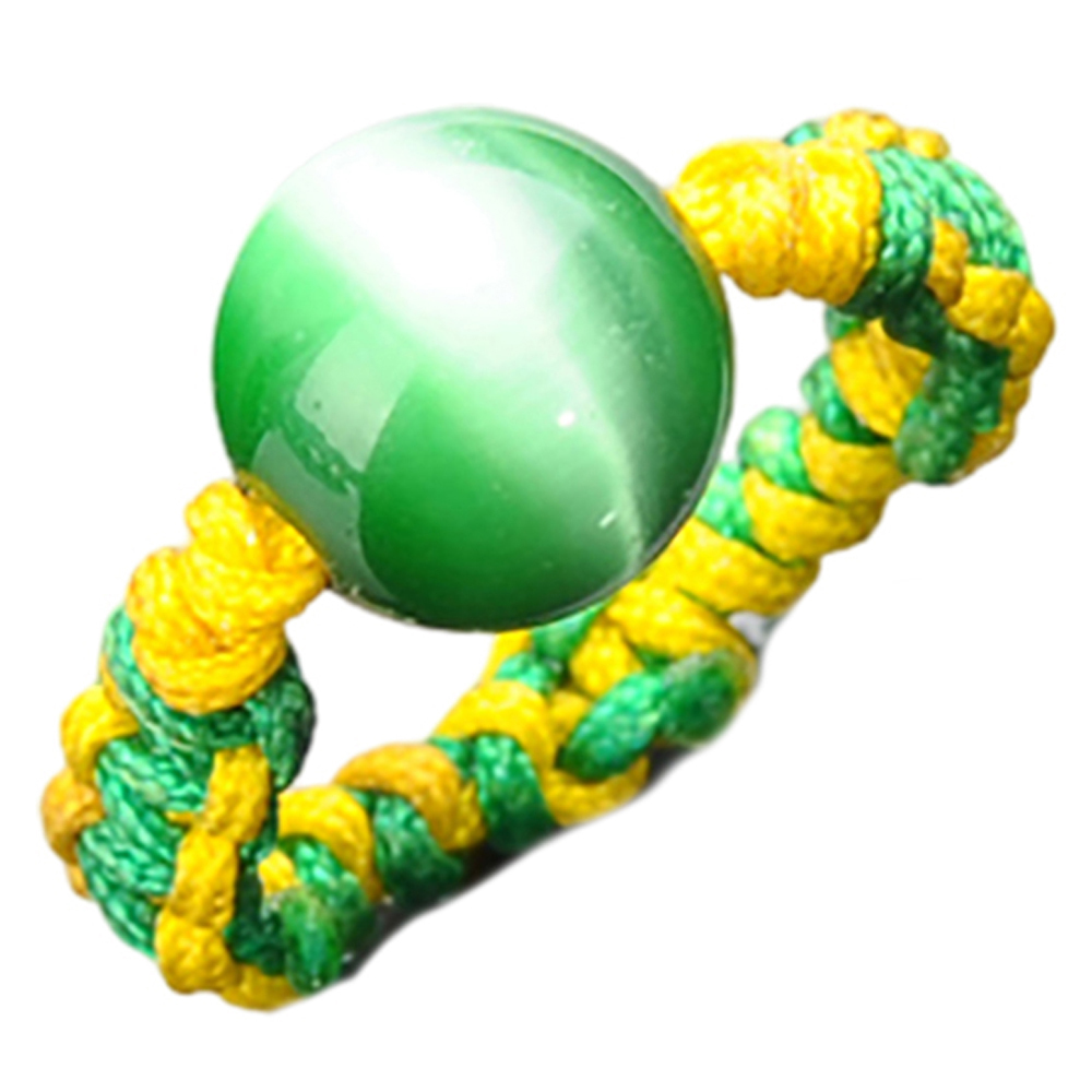 虎眼{避邪}中國結戒指【十方】136244