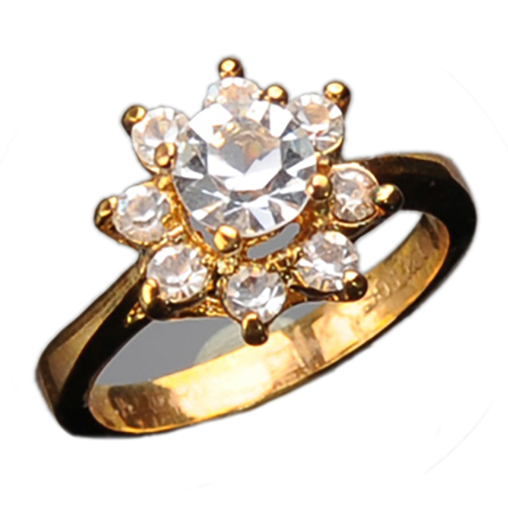 水晶鑽{招財}戒只 16mm【十方】136305