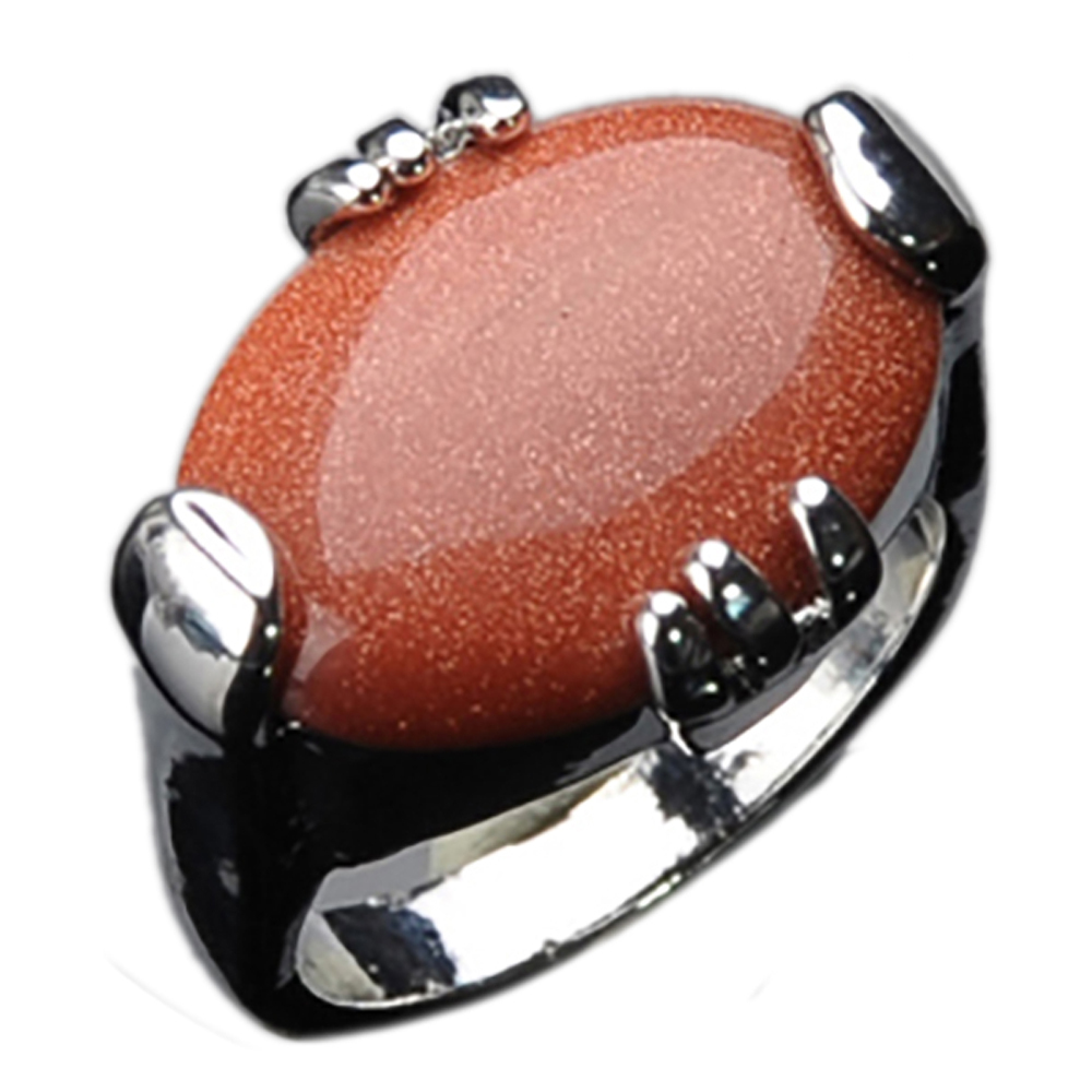 金沙石{招財}戒指【十方】136325