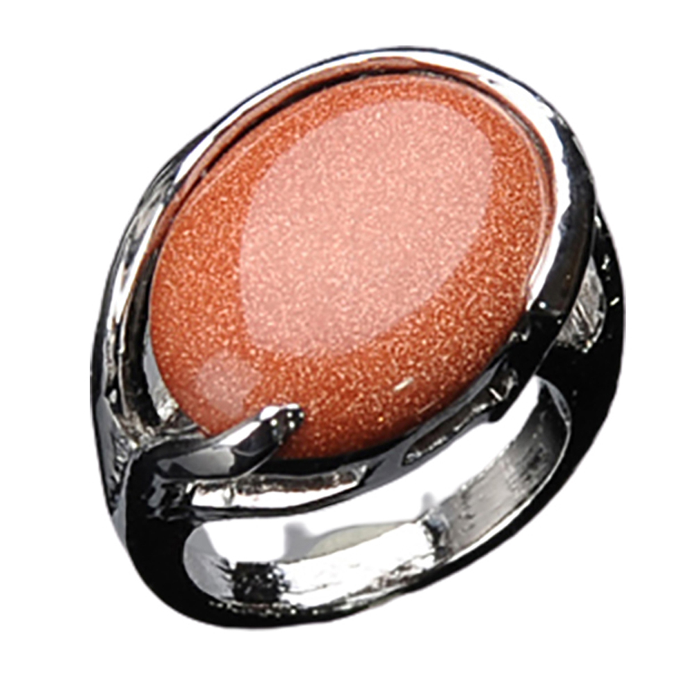 金沙石{招財}戒只 18 mm【十方】136281