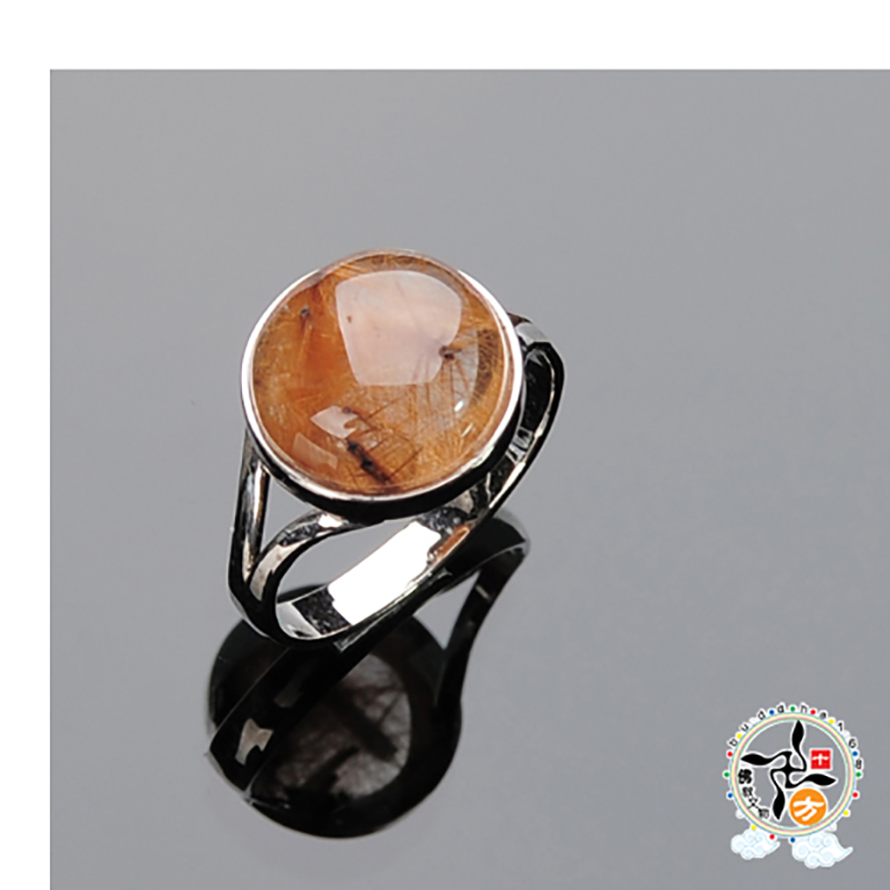 鈦晶戒指17.5mm【十方】136410