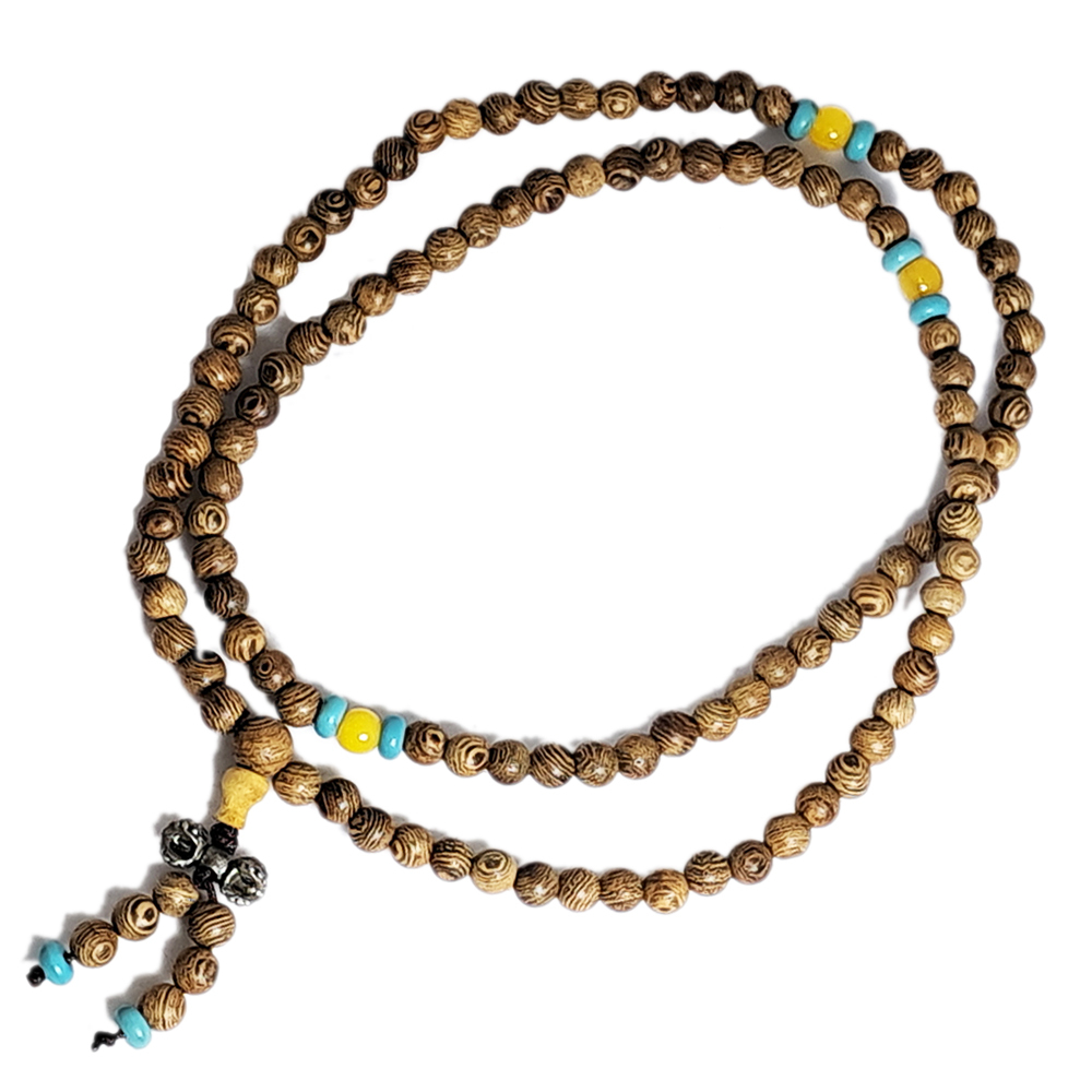 金剛杵&雞翅木108念珠6mm【十方】136339