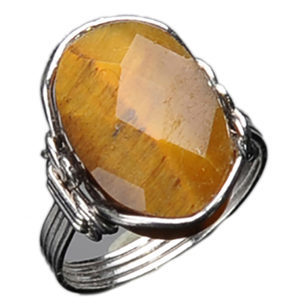 虎眼石{招財}戒指【十方】136329