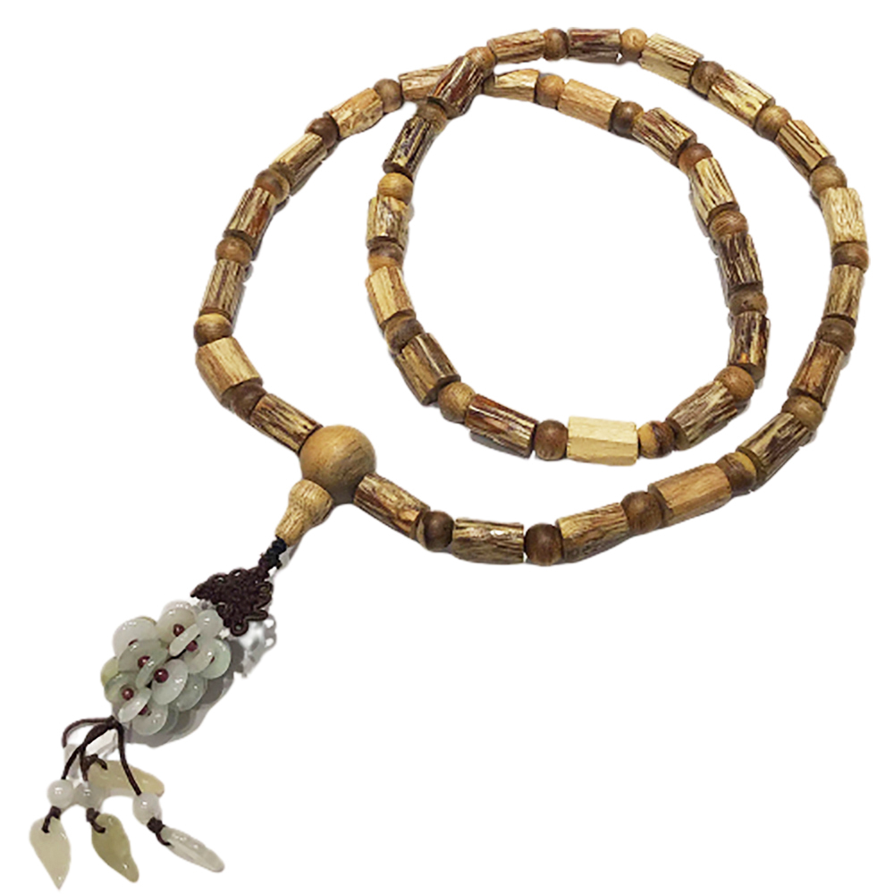 印尼伊利安沉香木念珠12*8mm【十方】138306