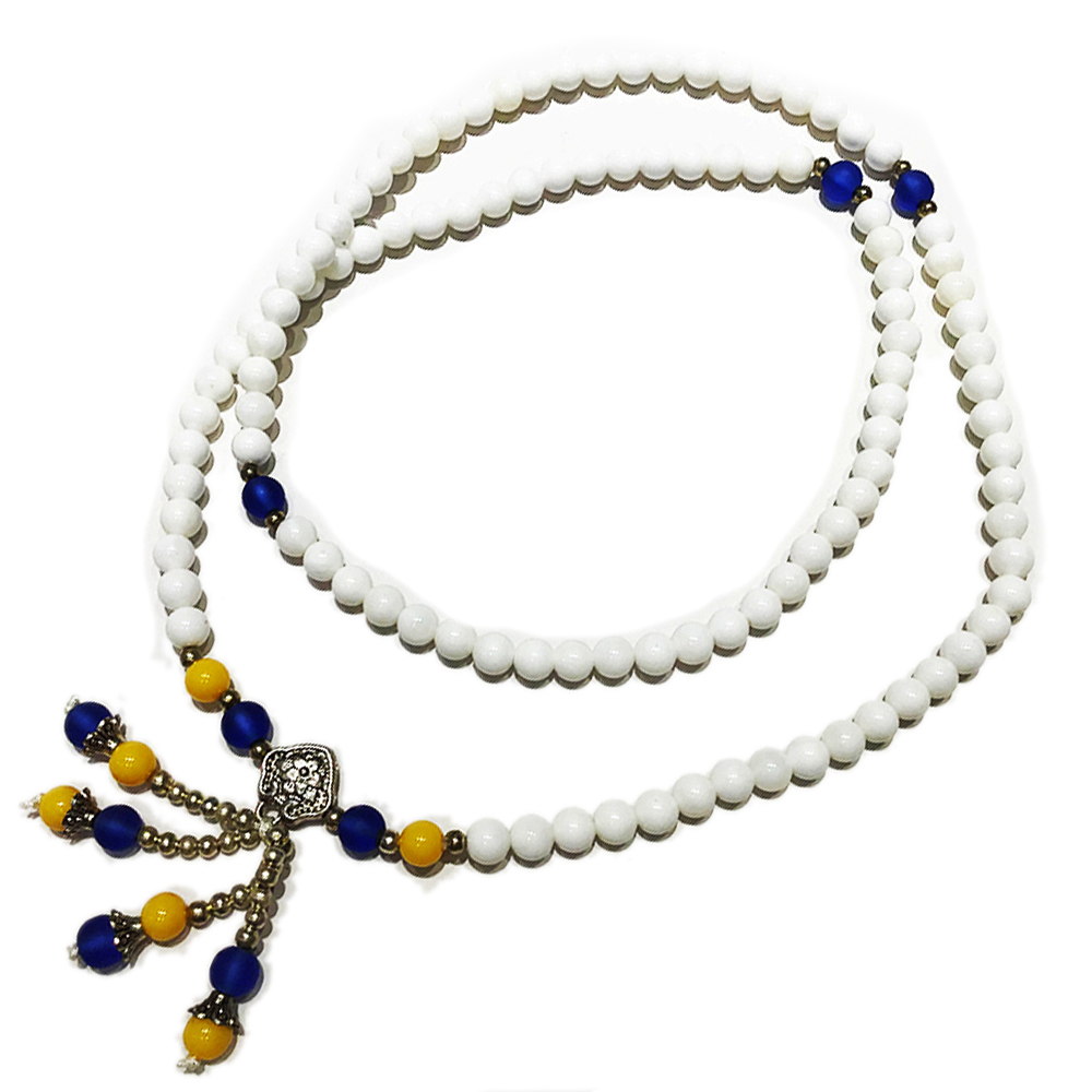 藍琉璃+硨磲108念珠6mm【十方】139958