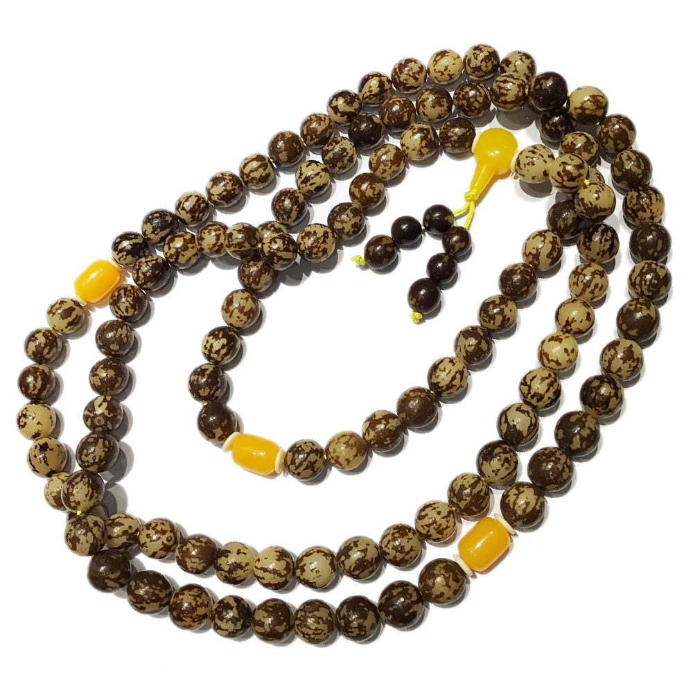 蜜納+花菩提108念珠14mm【十方】140411