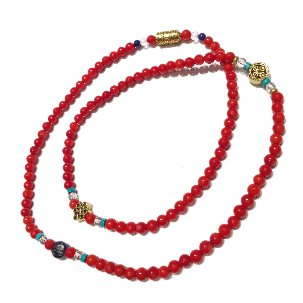 轉經輪+海竹108念珠5mm【十方】142806