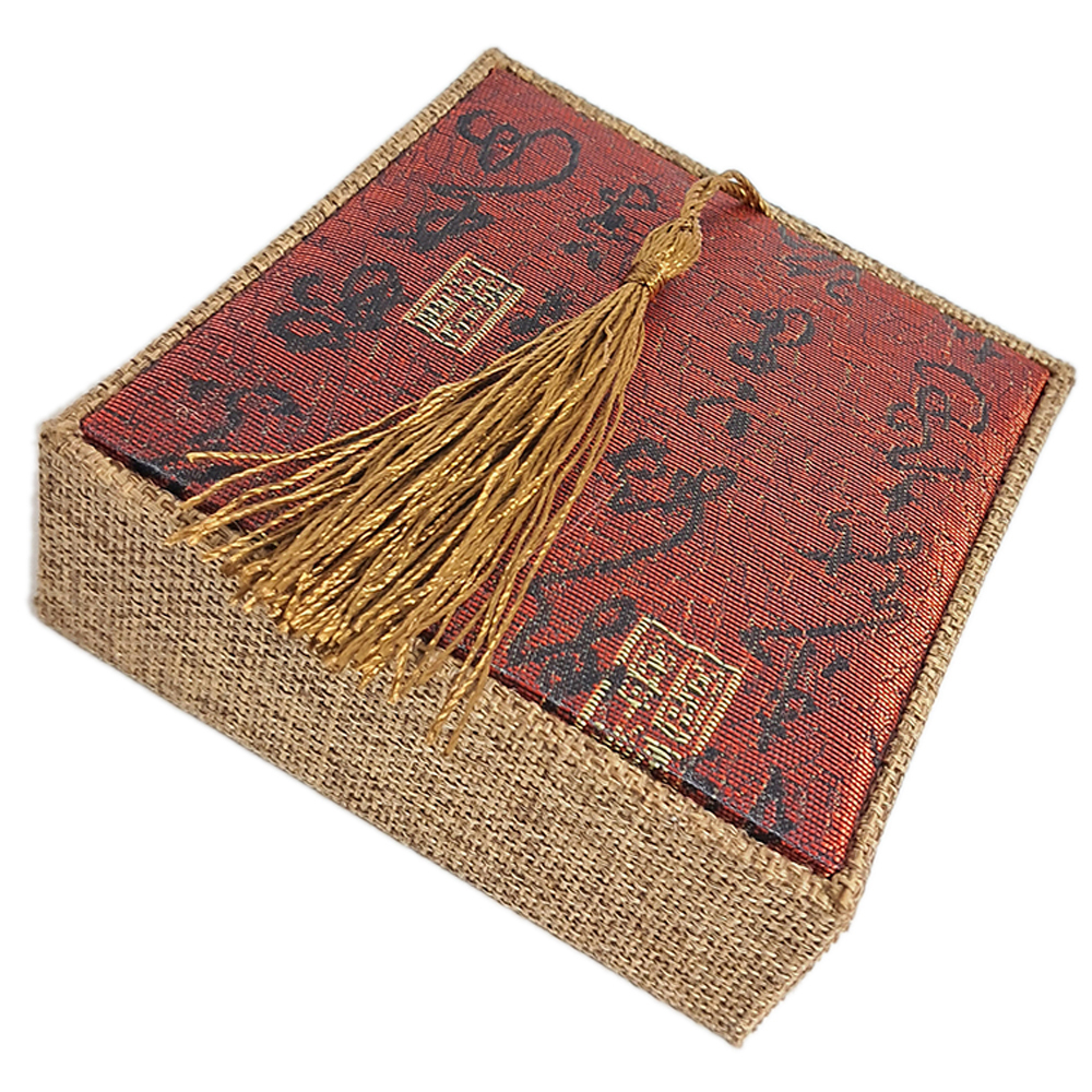 中國風緞布高級錦盒10公分【十方】142465