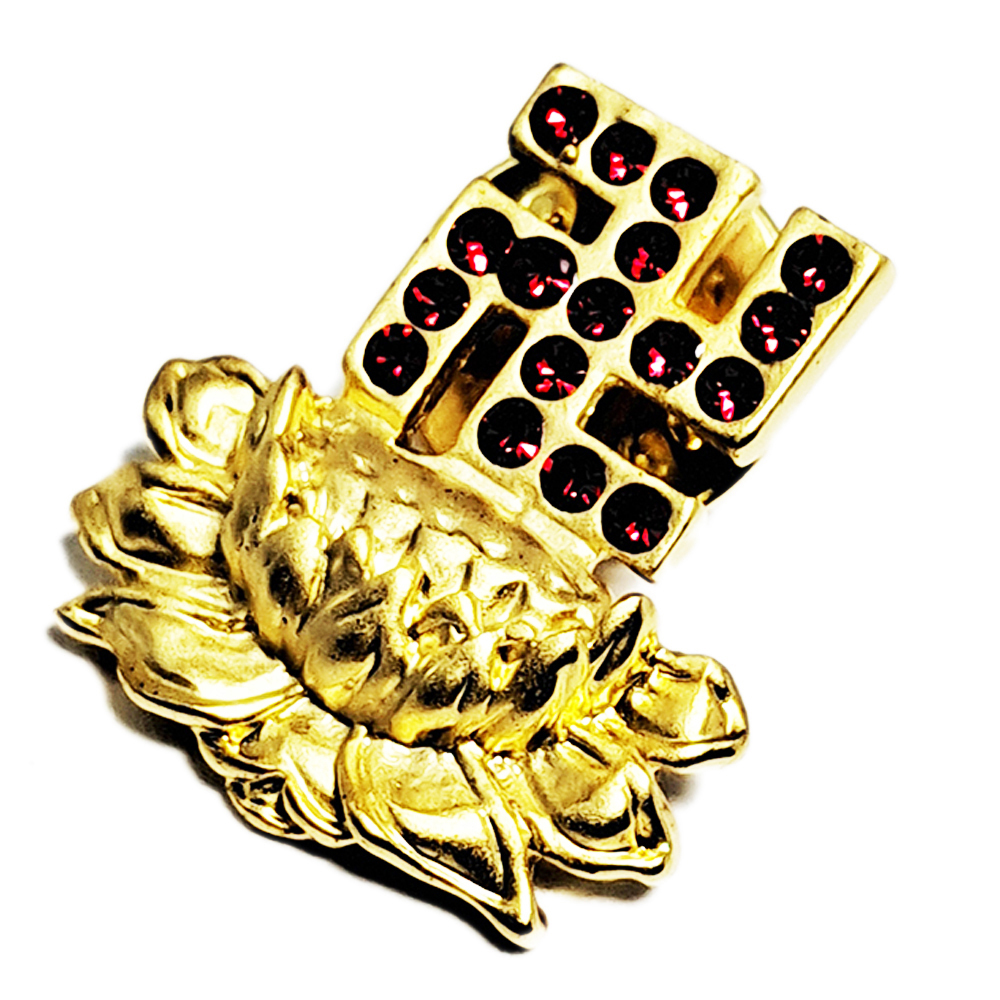 卍鑲鑽蓮花別針【十方】142853