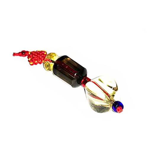 茶晶 吉祥結飾品5*1公分2個【十方】144040