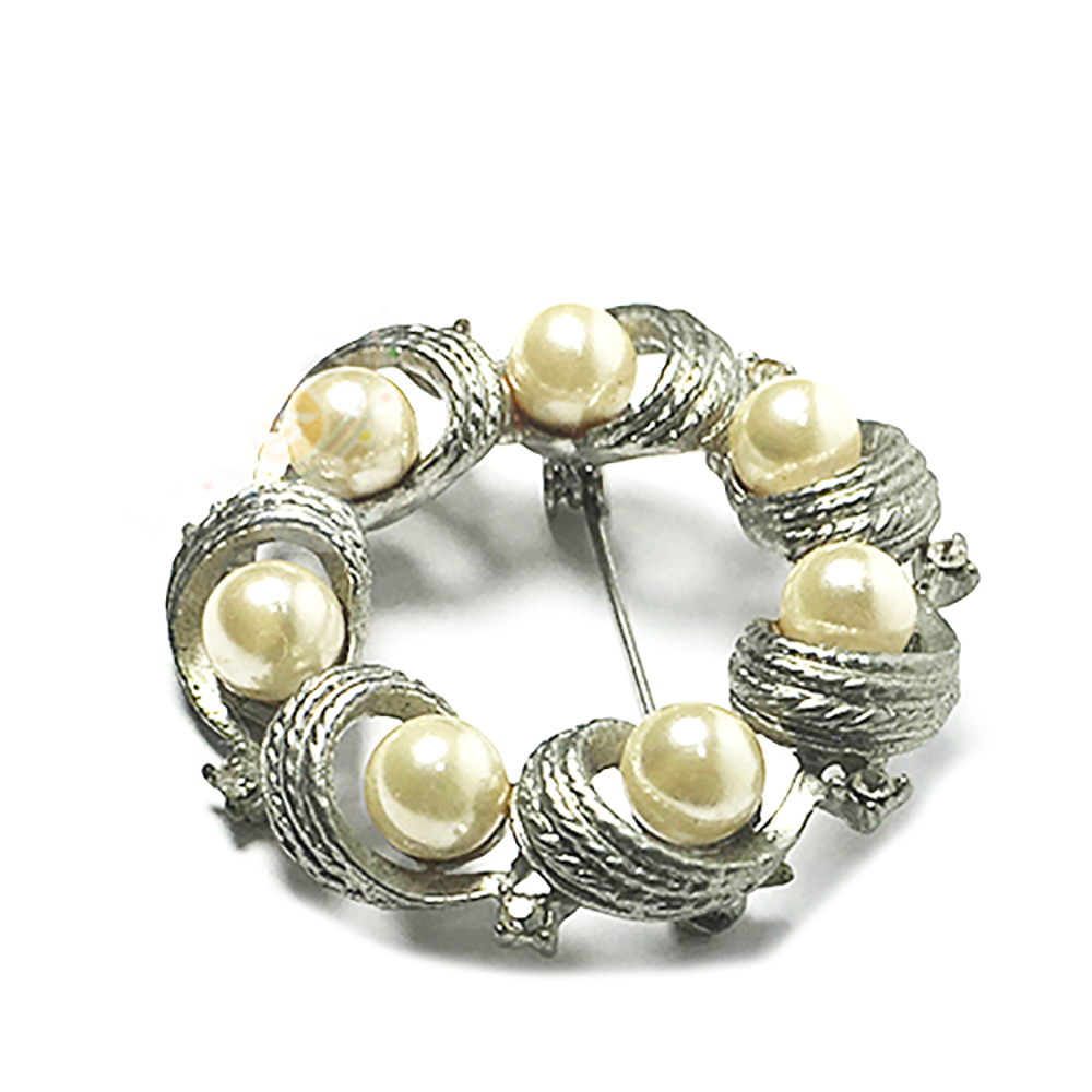 珍珠圓滿 別針小品4.6公分【十方】144927