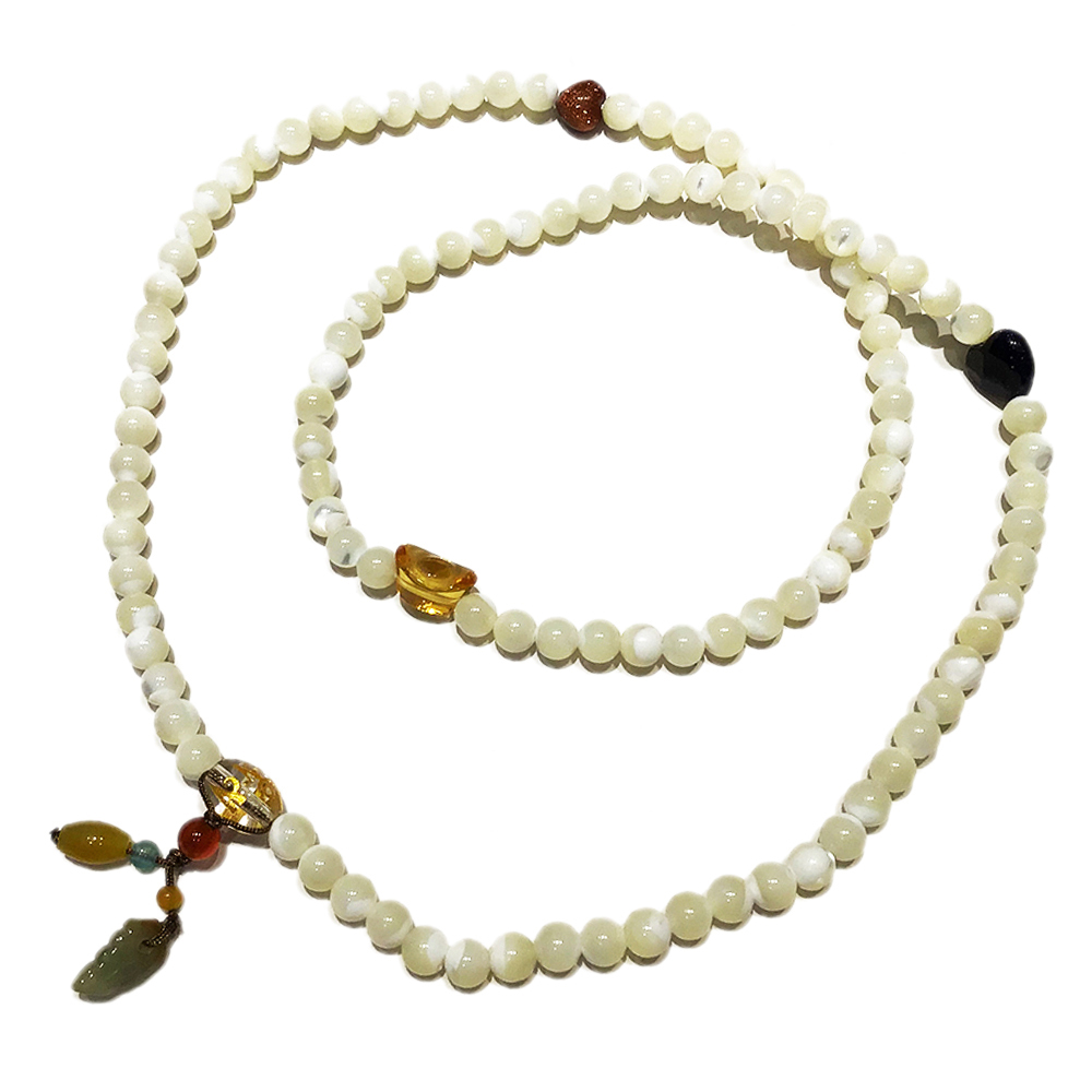 四珍寶+硨磲108念珠6mm【十方】146555