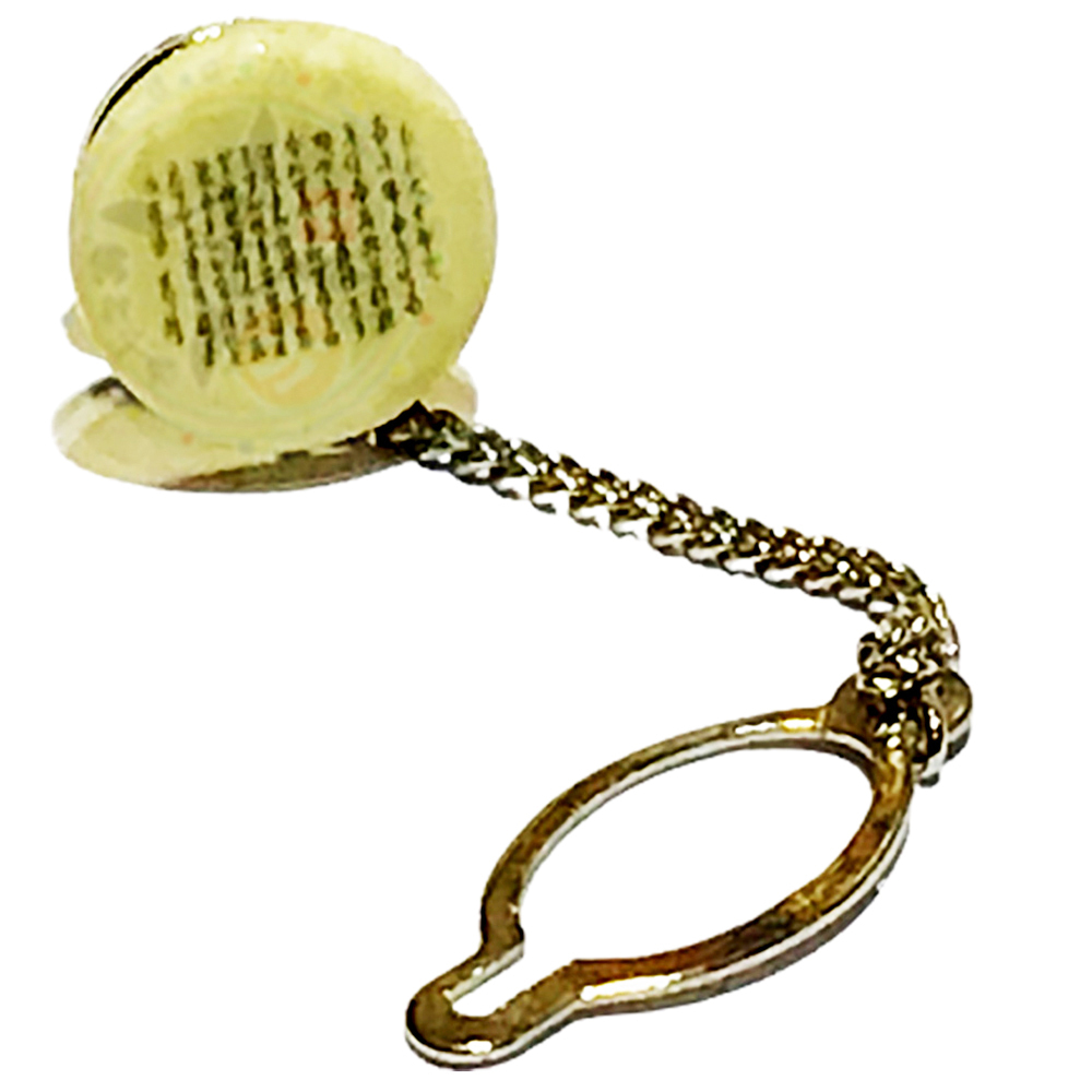 白衣大士神咒 象牙手工毫雕 1.2公分 【十方】147597