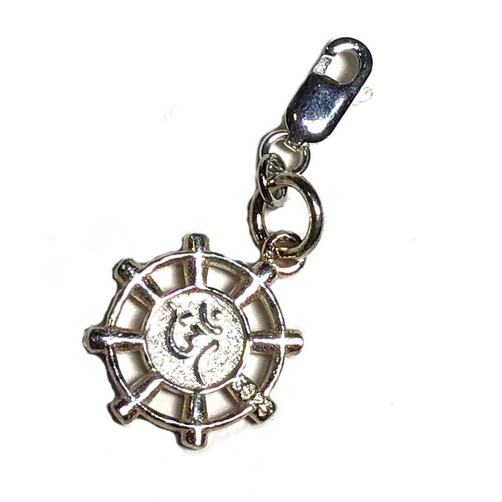 法輪 嗡{ 925純銀}念珠夾【十方】148307