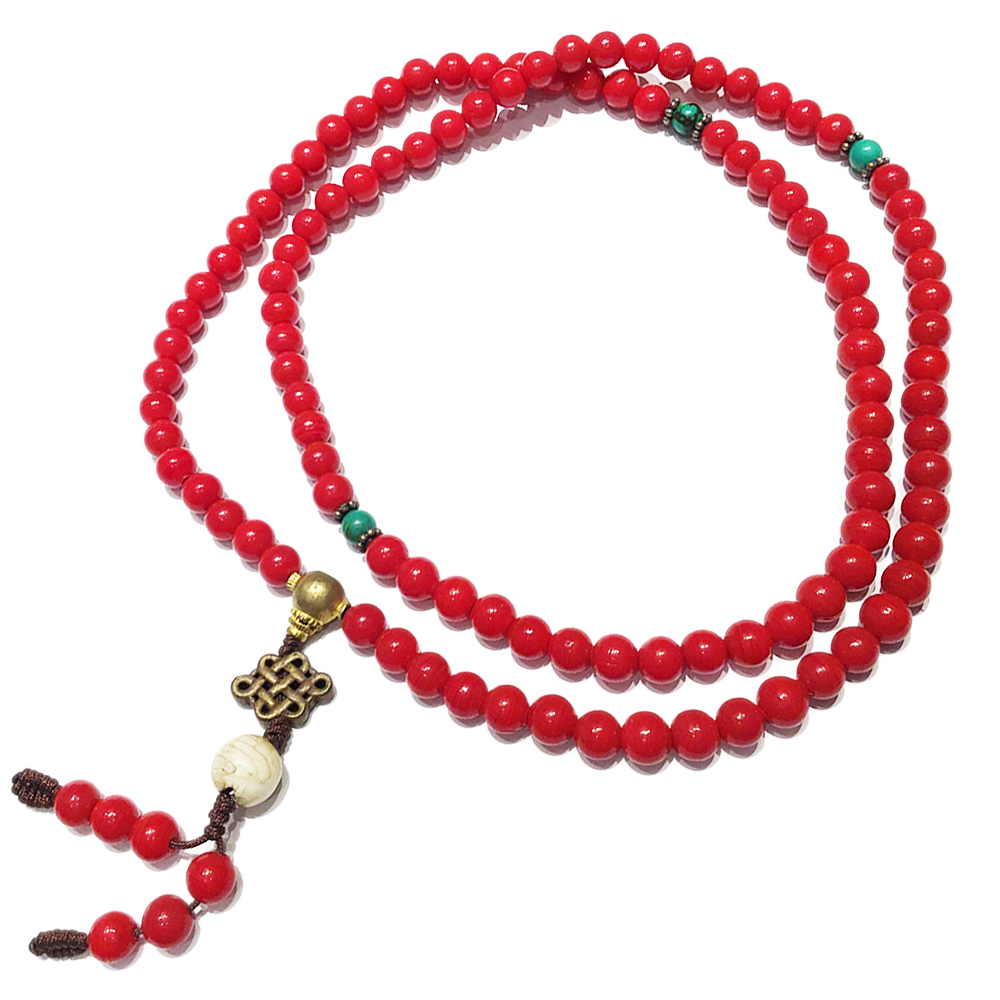 吉祥結+火山琉璃108念珠10mm【十方】148297