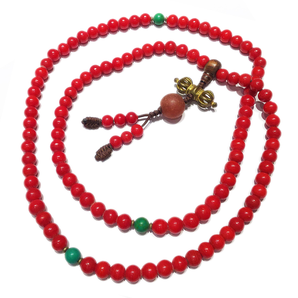 吉祥結+火山琉璃108念珠8mm【十方】148299