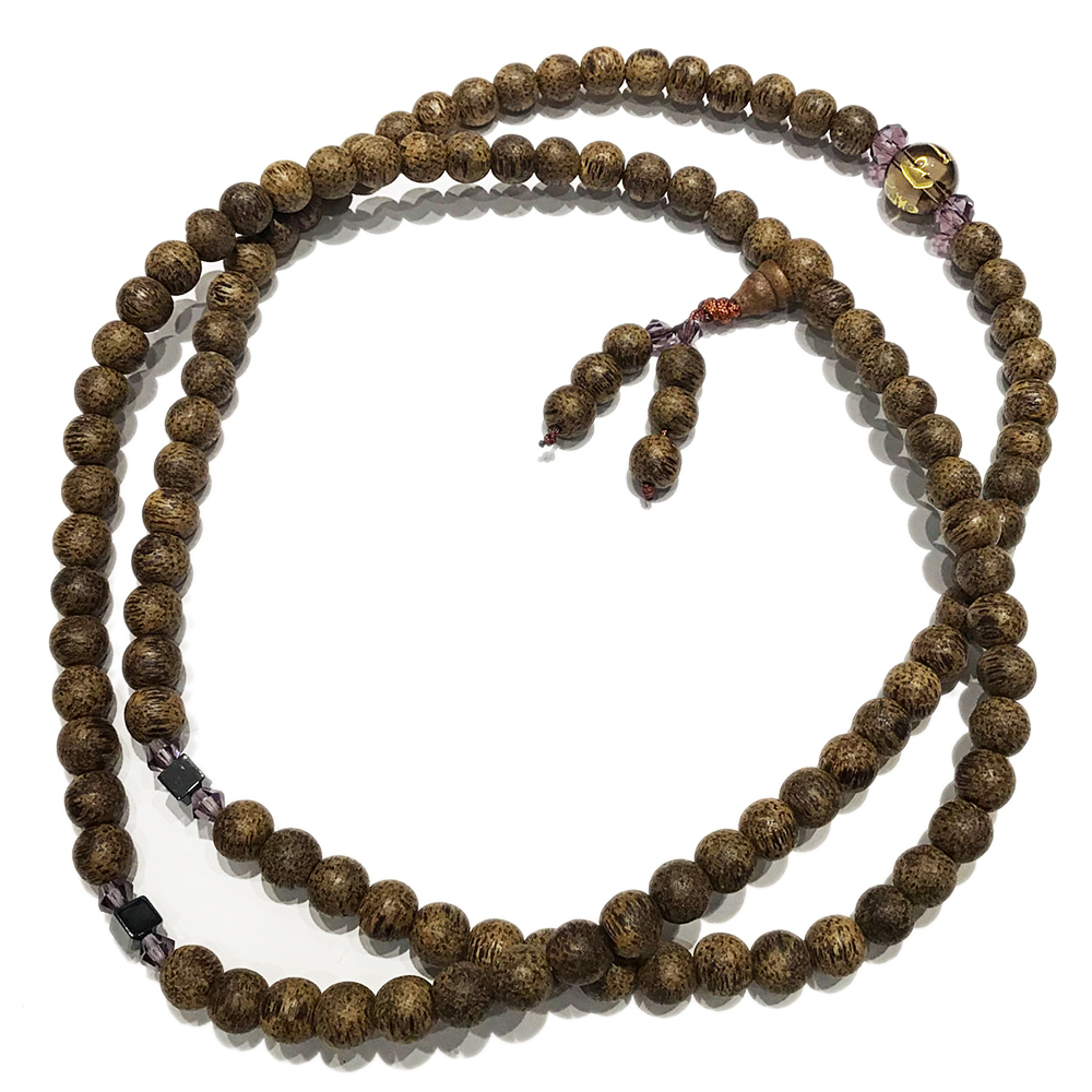 轉經輪+加里曼丹沉香木108念珠7mm【十方】148396