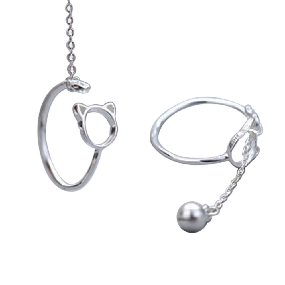 貓鈴鐺 925純銀戒指【十方】149333