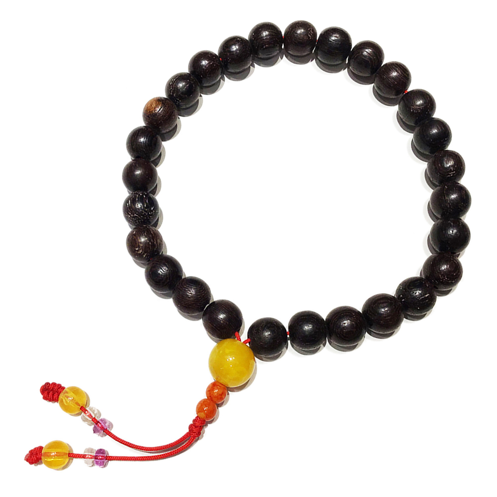 蜜納+雞翅木提珠10mm【十方】150156