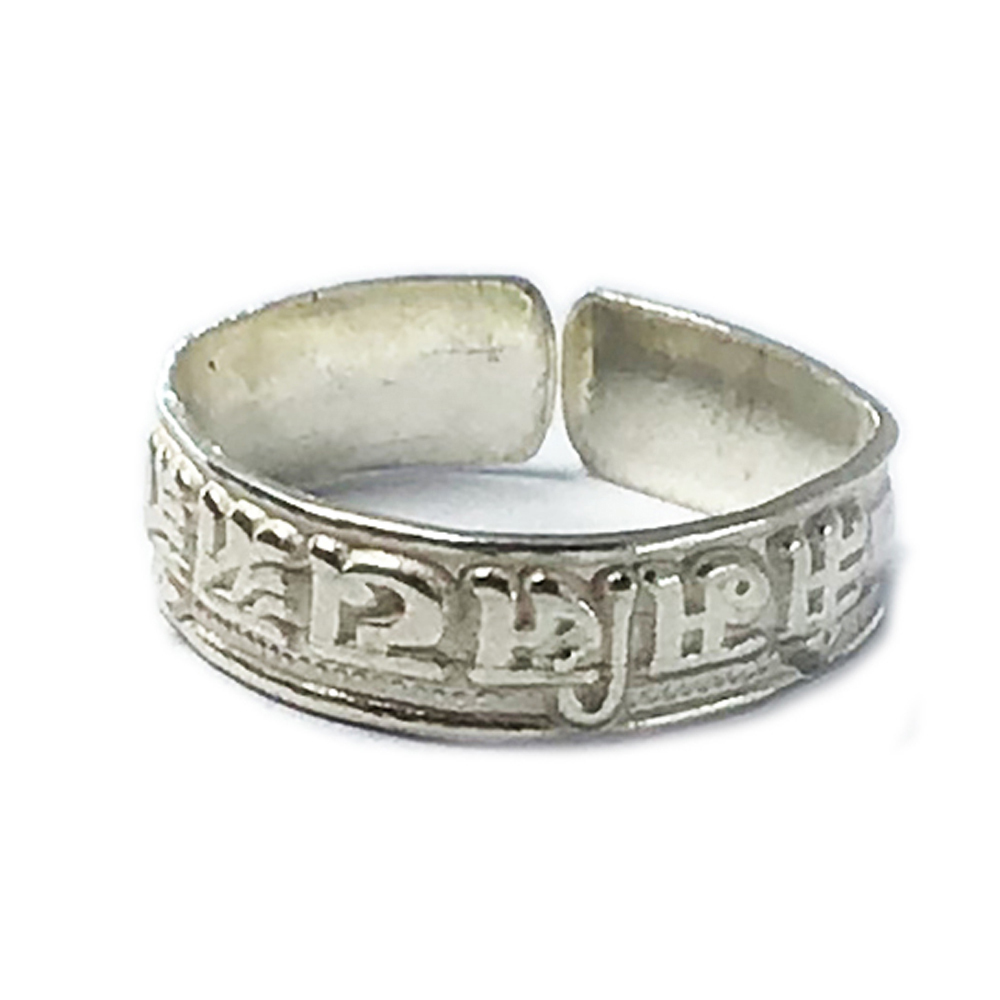 六字真言925純銀戒指【十方】149761