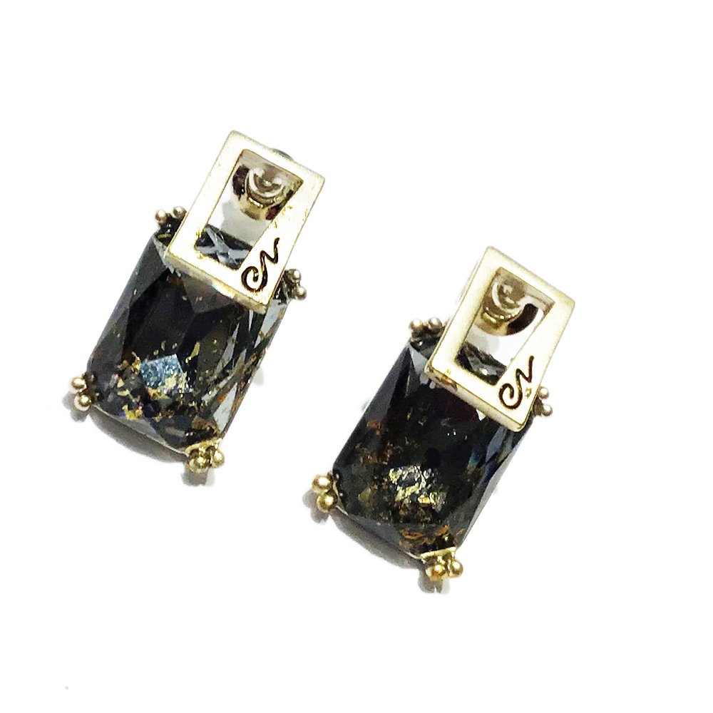 方形耳環【十方】151039