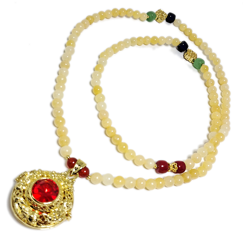 嘎屋寶盒&黃玉108念珠6mm【十方】152043