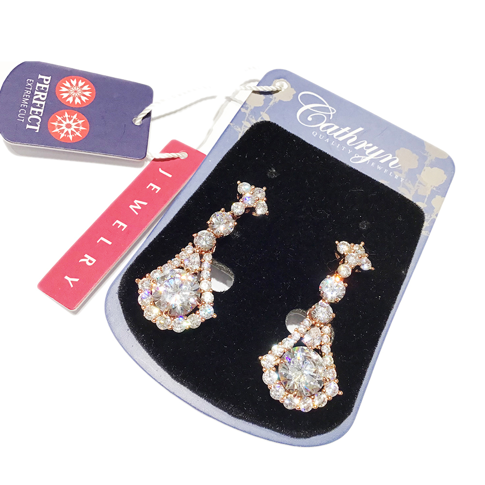 水滴型鑽石耳環【十方】151043