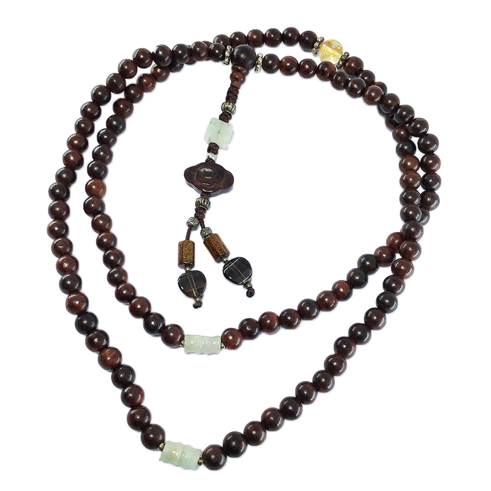 節節高升&紫檀108念珠6mm【十方】121523