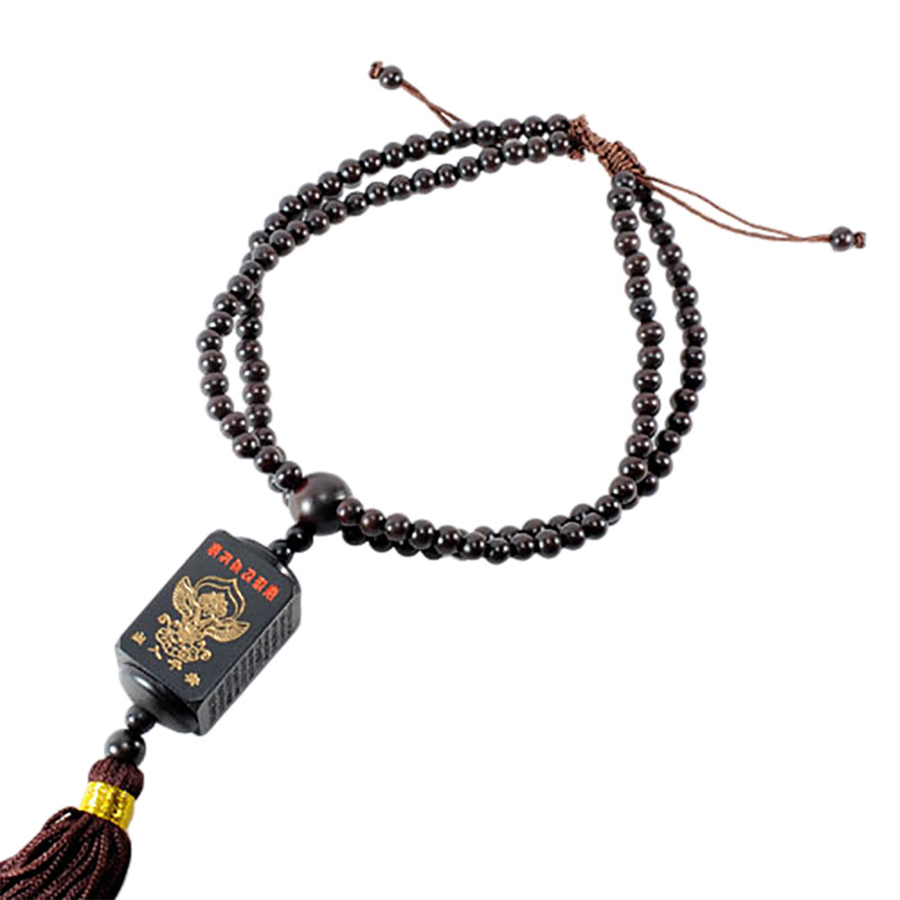 大鵬金翅鳥{避邪木}念珠掛飾【十方】122163