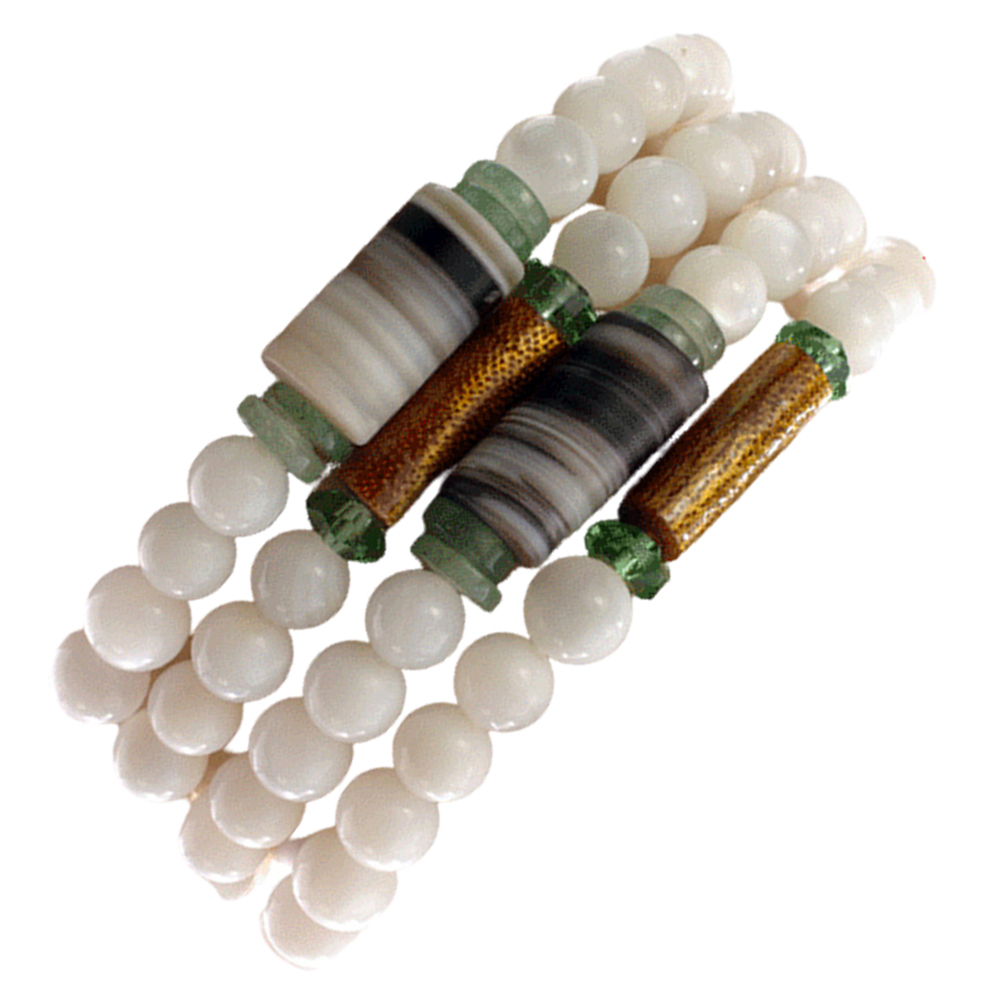 藥師珠&珍珠硨磲108念珠6mm【十方】122989