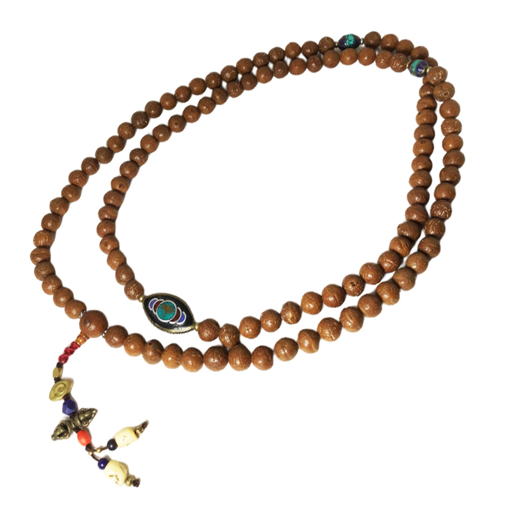 藏式銅珠&西藏鳳眼108念珠13mm【十方】124011