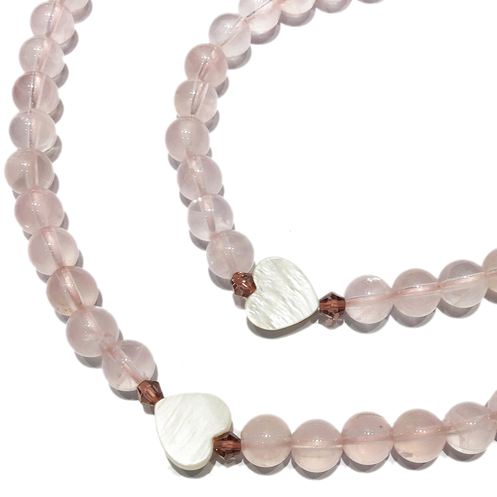 吉祥結{銅}&星光粉晶108念珠8mm【十方】123926