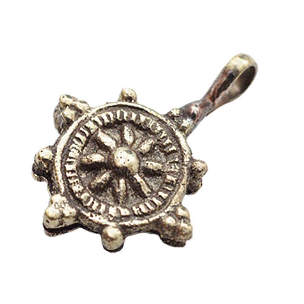 吉祥輪{銅}念珠夾1個【十方】125823