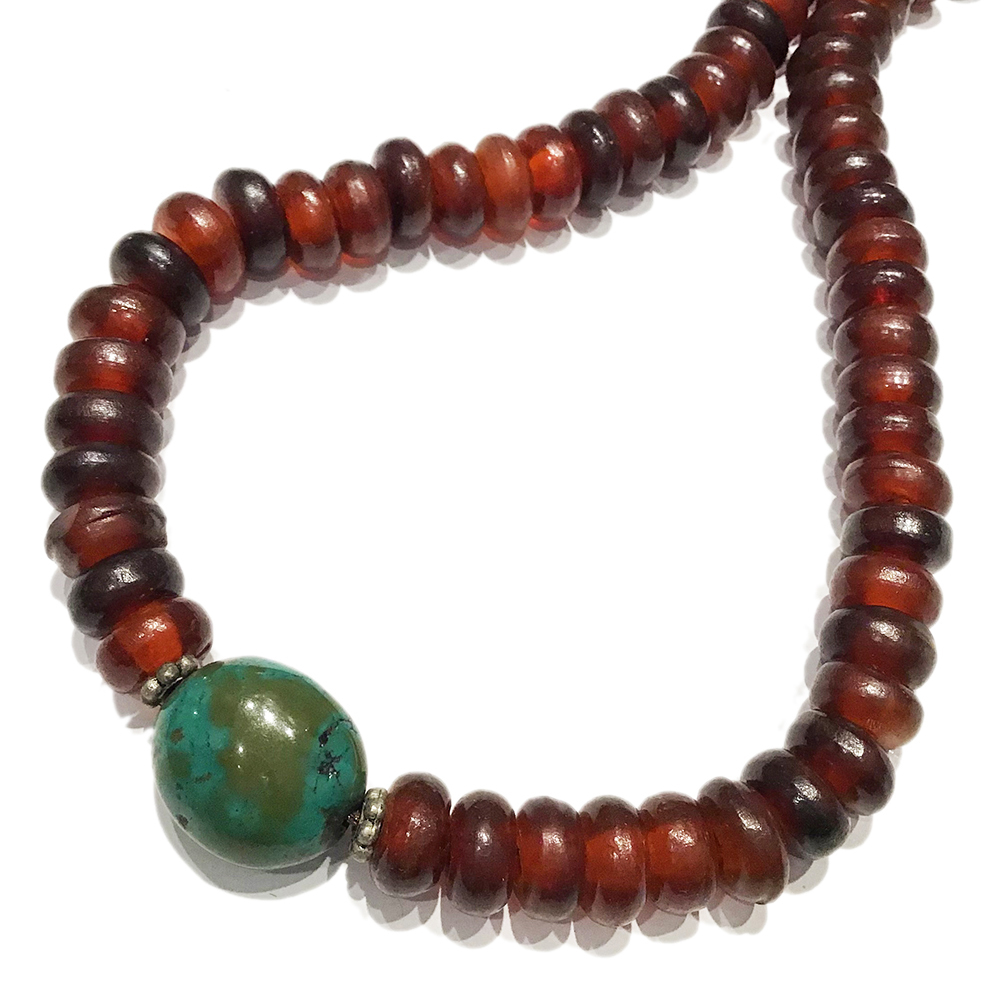 金剛杵&羚羊角珠108念珠10*6mm【十方】125640