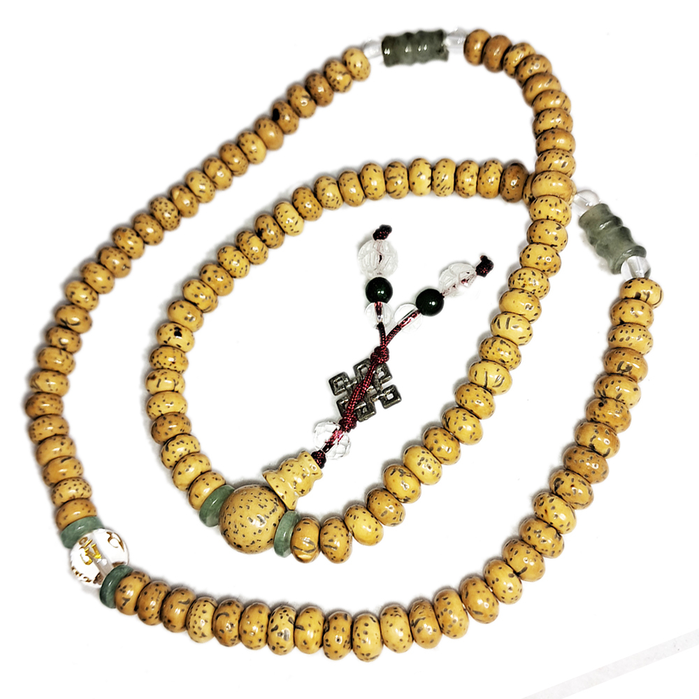 吉祥結&星月菩提108念珠4*6mm【十方】124960