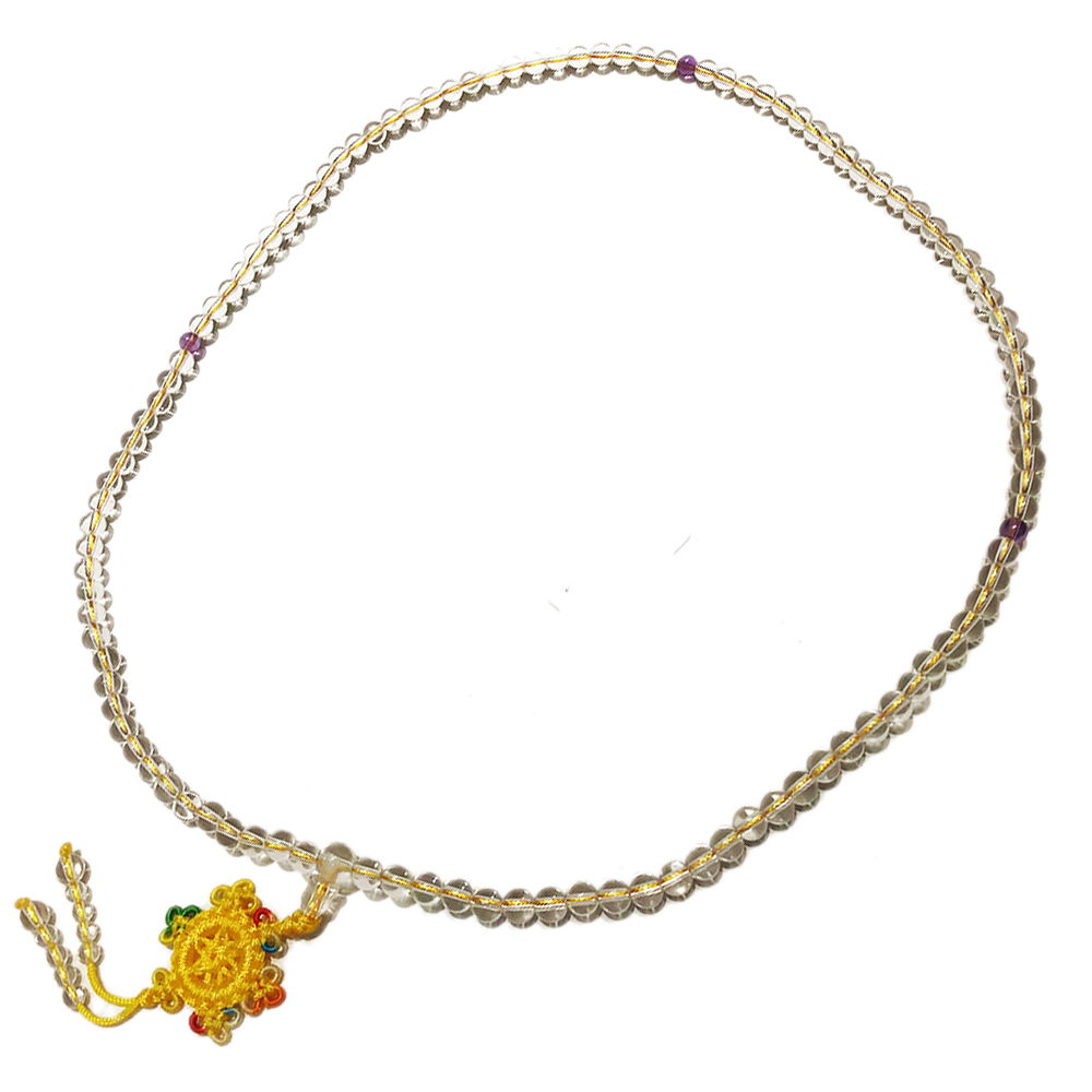 水晶108念珠6mm【十方】128561