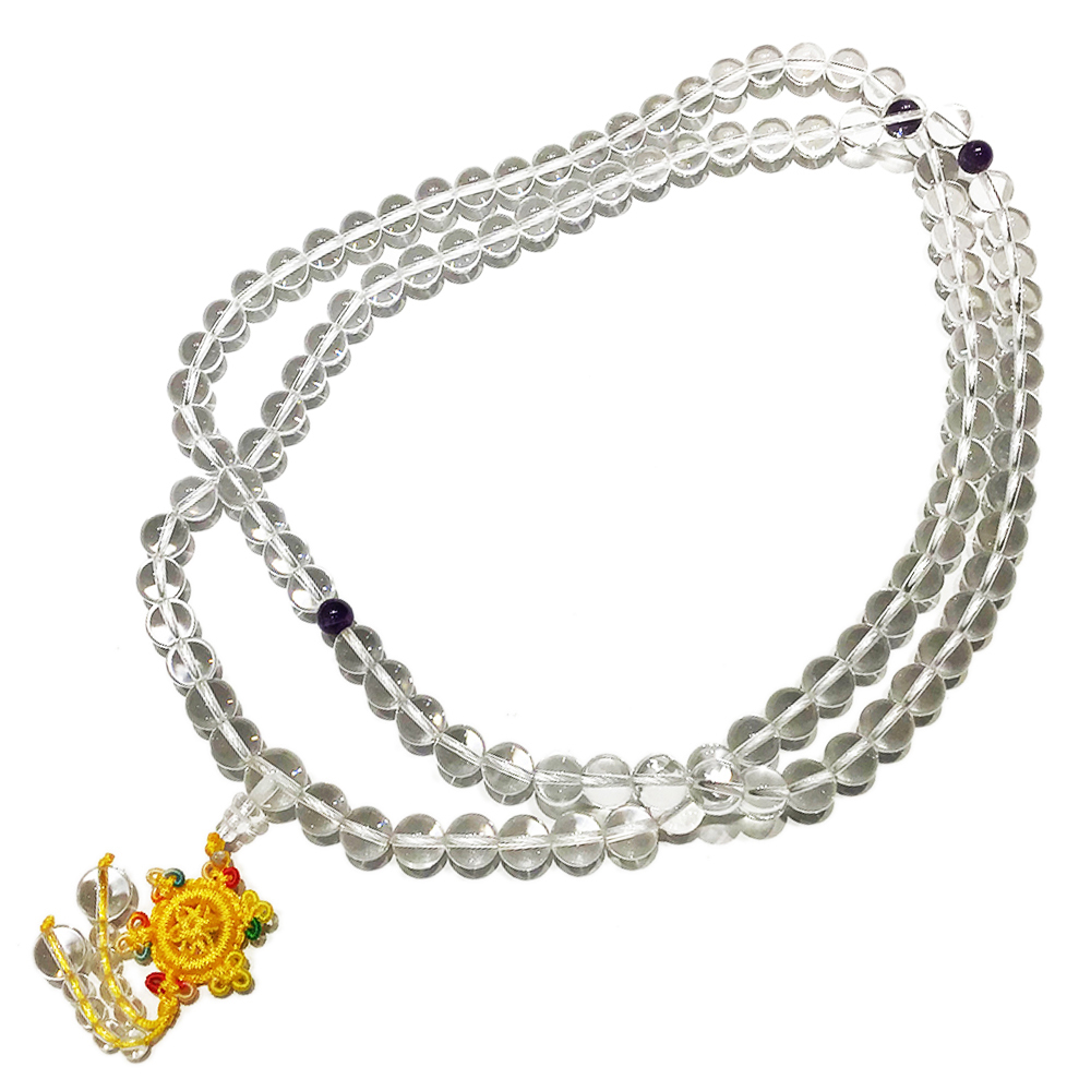 水晶108念珠10mm【十方】128562