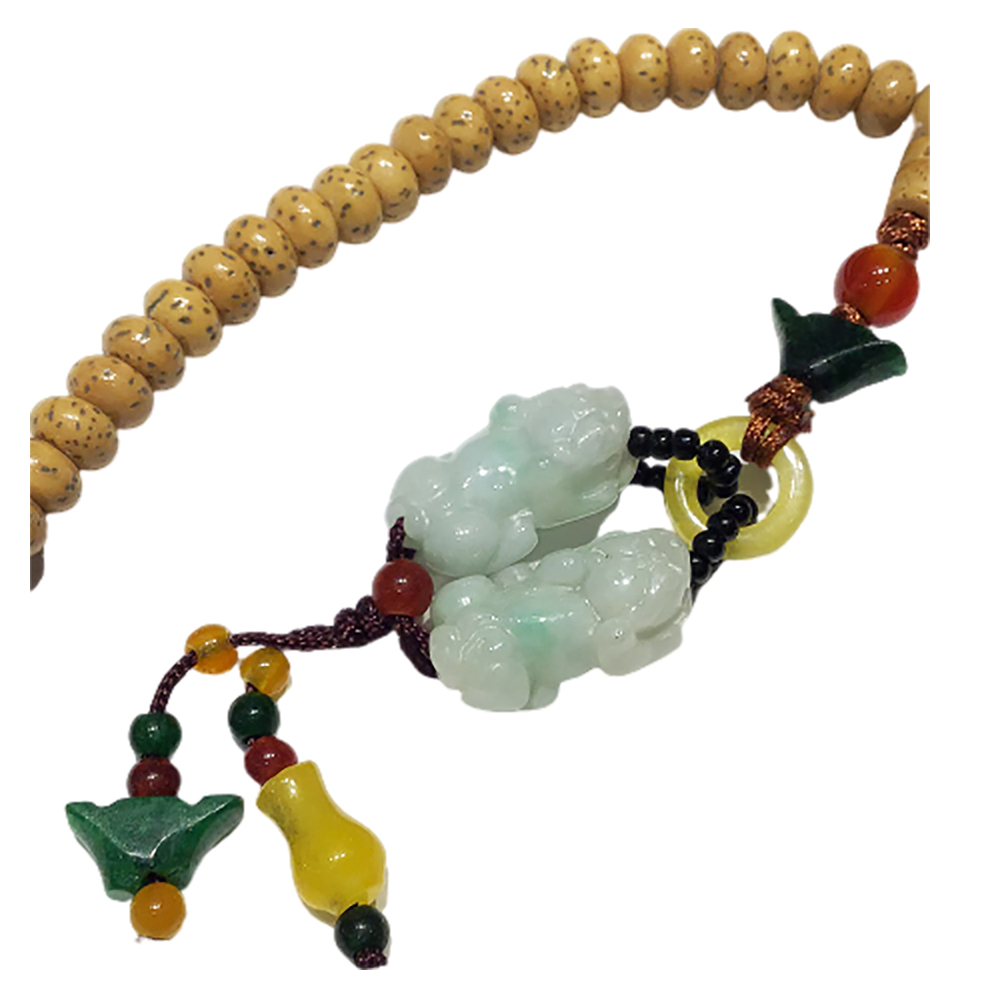 招財貔貅&星月菩提108念珠4*6mm【十方】130012