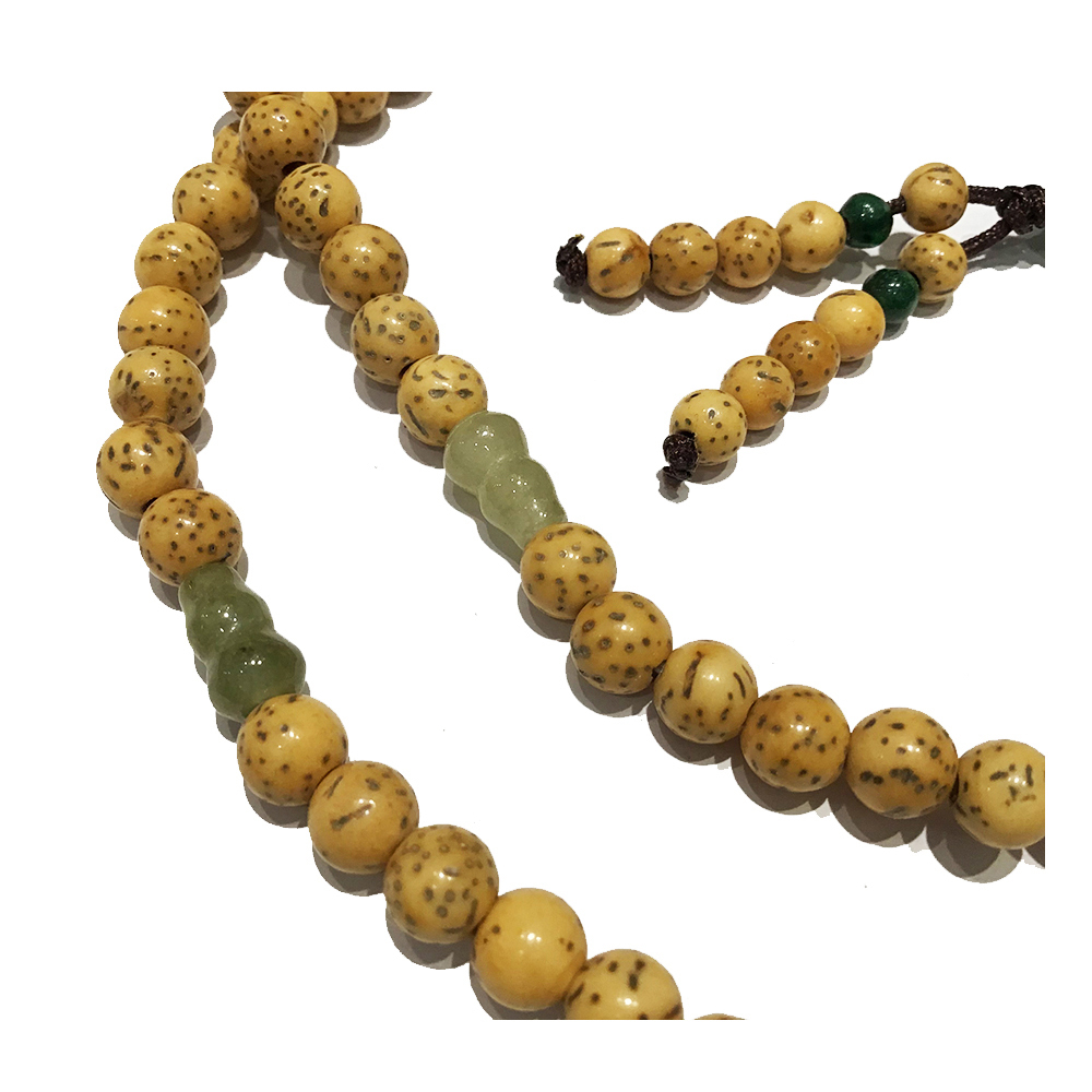 平安扣&星月菩提108念珠5mm【十方】130156