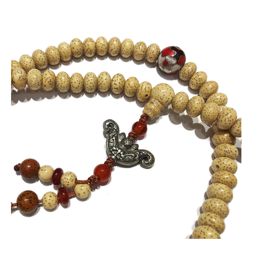 元寶蝙蝠&星月菩提108念珠8*6mm【十方】130015