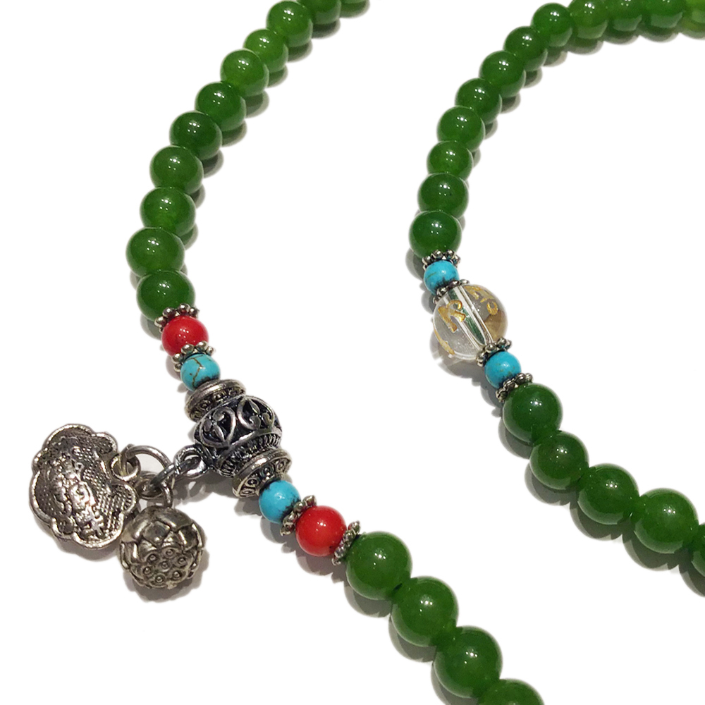 富貴平安&東菱玉108念珠6mm【十方】131200