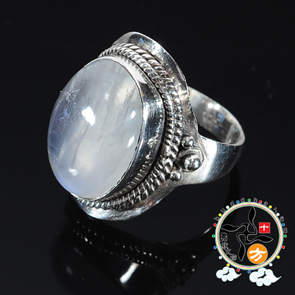 月光石925純銀戒【十方】132878