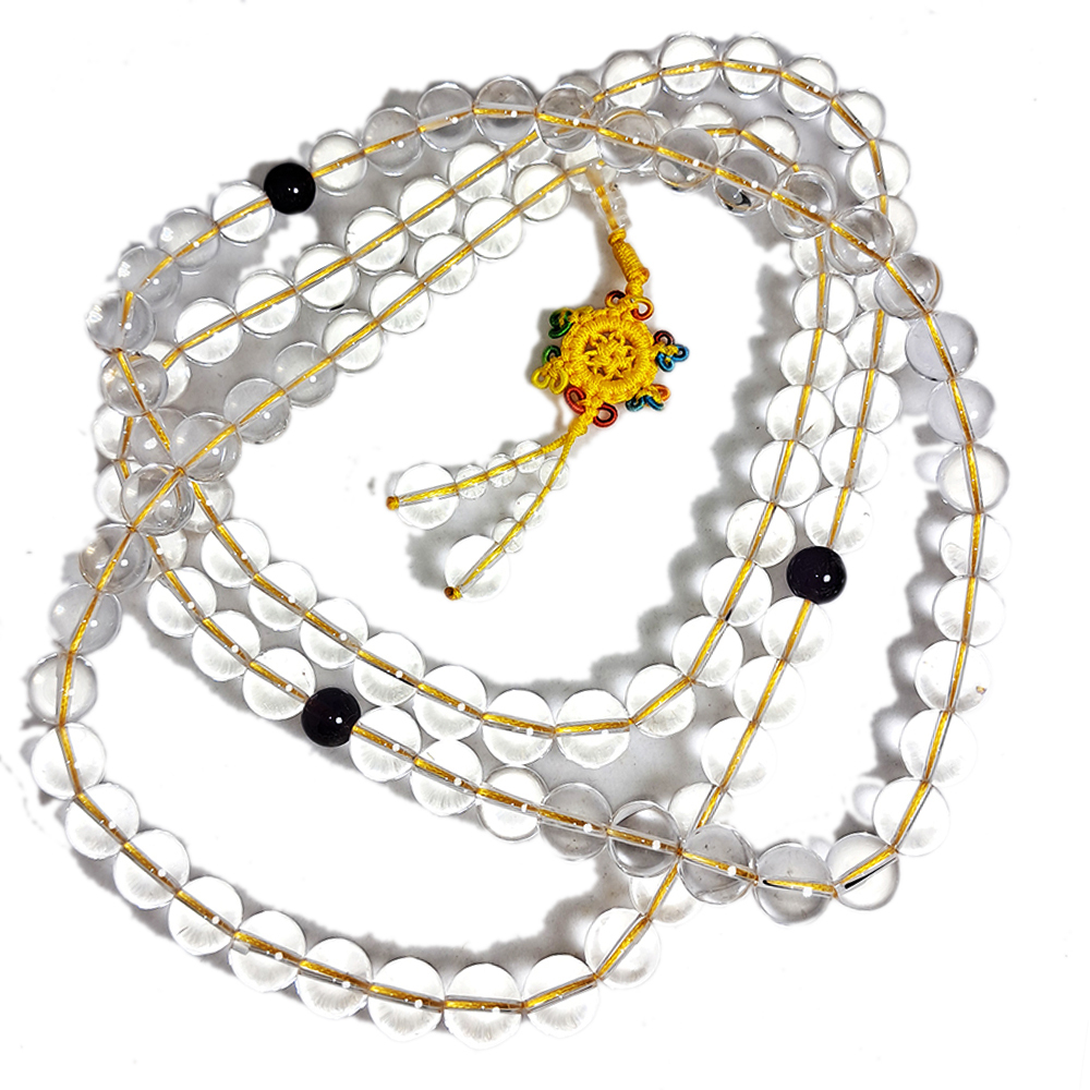 水晶108念珠12mm【十方】134761